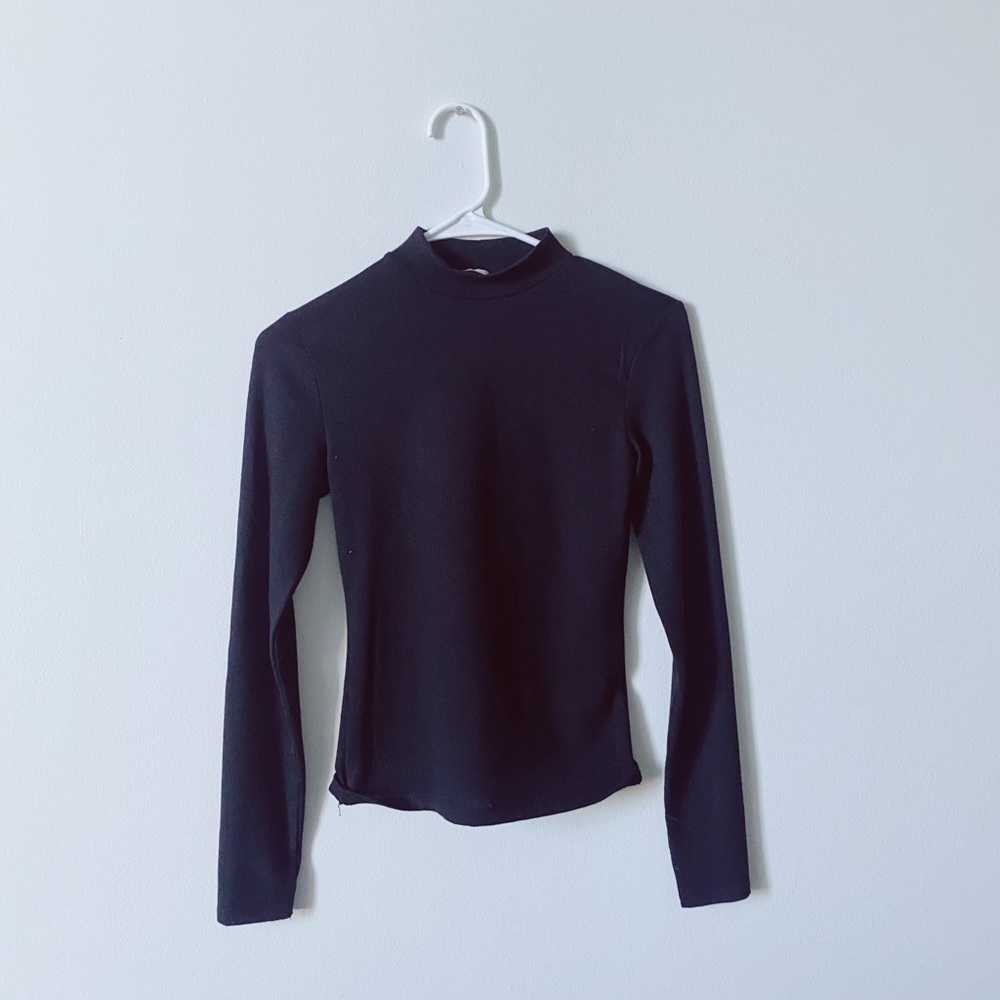 PULL&BEAR Mock Neck Long Sleeve